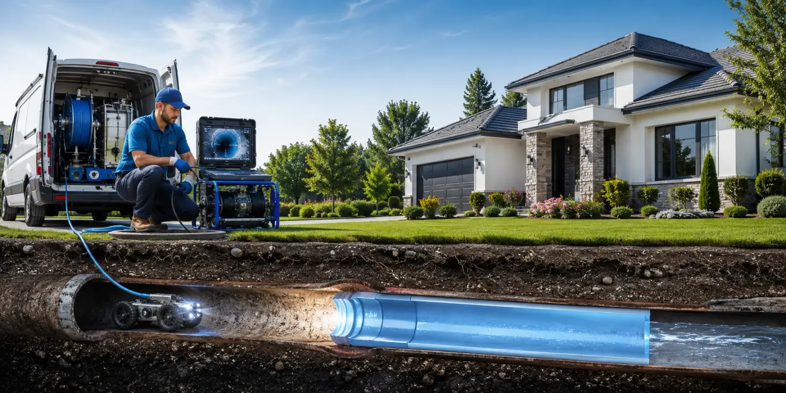Pipe Relining information for Center Point, IA